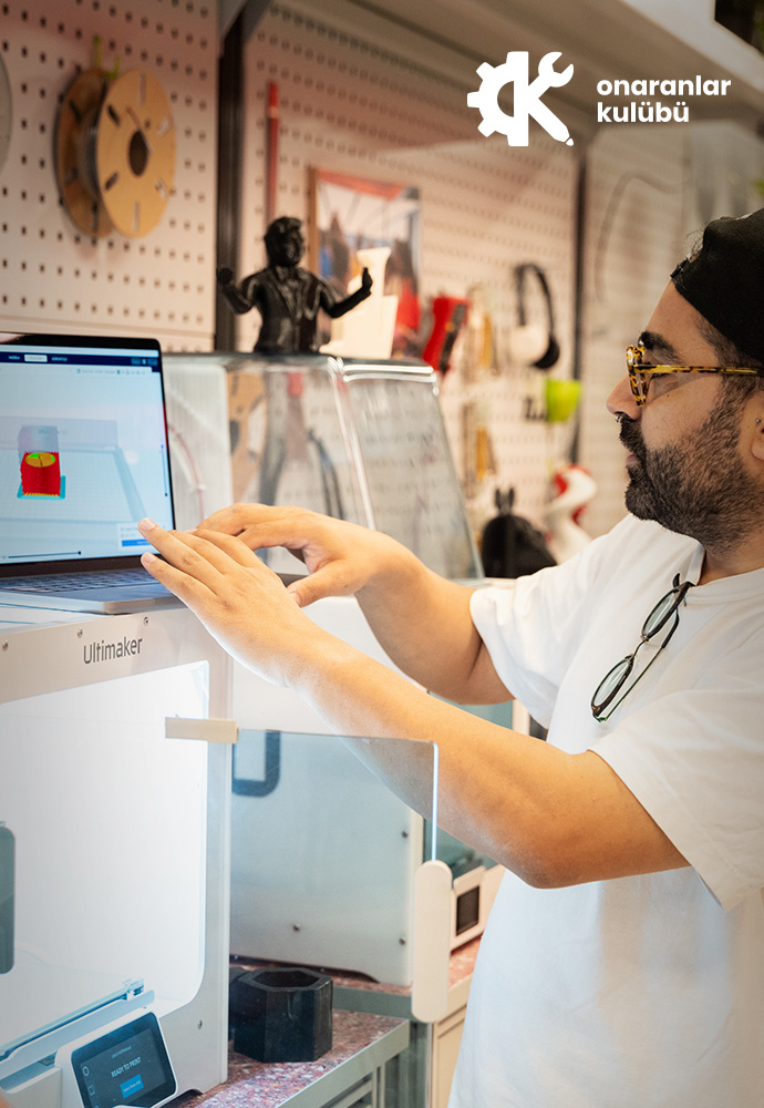 ONARANLAR KULÜBÜ: 3D PRINTER İLE ANAHTARLIK ATÖLYESİ